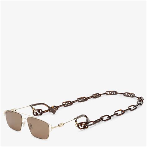 fendi chain sunglasses|Fendi unisex sunglasses.